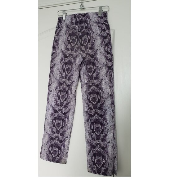 Vintage Enzo purple snake print pants size small - Picture 8 of 13